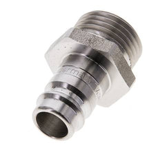 Edelstahl DN 10 Luftkupplungsstecker G 1/2 Zoll Außengewinde