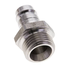 Edelstahl DN 10 Luftkupplungsstecker G 1/2 Zoll Außengewinde