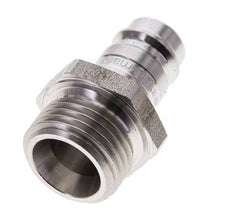 Edelstahl DN 10 Luftkupplungsstecker G 1/2 Zoll Außengewinde
