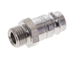 Edelstahl DN 10 Luftkupplungsstecker G 1/4 Zoll Außengewinde