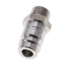 Edelstahl DN 10 Luftkupplungsstecker G 1/4 Zoll Außengewinde