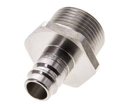 Edelstahl DN 10 Luftkupplungsstecker G 3/4 Zoll Außengewinde