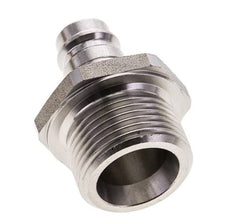 Edelstahl DN 10 Luftkupplungsstecker G 3/4 Zoll Außengewinde
