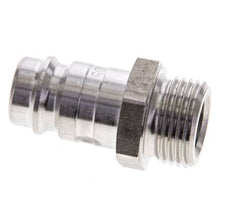 Edelstahl DN 10 Luftkupplungsstecker G 3/8 Zoll Außengewinde