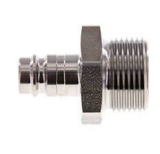 Edelstahl 316L DN 10 Luftkupplungsstecker G 3/4 Zoll Außengewinde