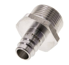 Edelstahl 316L DN 10 Luftkupplungsstecker G 3/4 Zoll Außengewinde
