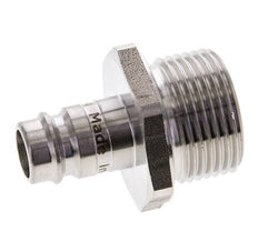 Edelstahl 316L DN 10 Luftkupplungsstecker G 3/4 Zoll Außengewinde