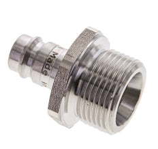 Edelstahl 316L DN 10 Luftkupplungsstecker G 3/4 Zoll Außengewinde