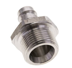 Edelstahl 316L DN 10 Luftkupplungsstecker G 3/4 Zoll Außengewinde
