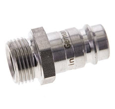 Edelstahl 316L DN 10 Luftkupplungsstecker G 3/8 Zoll Außengewinde