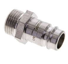 Edelstahl 316L DN 10 Luftkupplungsstecker G 3/8 Zoll Außengewinde