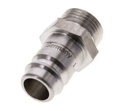 Edelstahl 316L DN 10 Luftkupplungsstecker G 3/8 Zoll Außengewinde