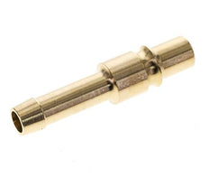 Messing DN 12 Luftkupplungsstecker 13 mm Schlauchpfeiler