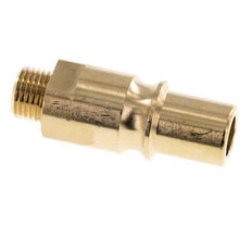 Brass DN 12 Air Coupling Plug G 1/4 inch Male