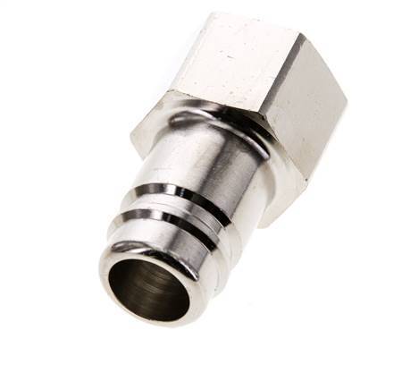 Nickel-plated Brass DN 15 Air Coupling Plug G 3/4 inch Female