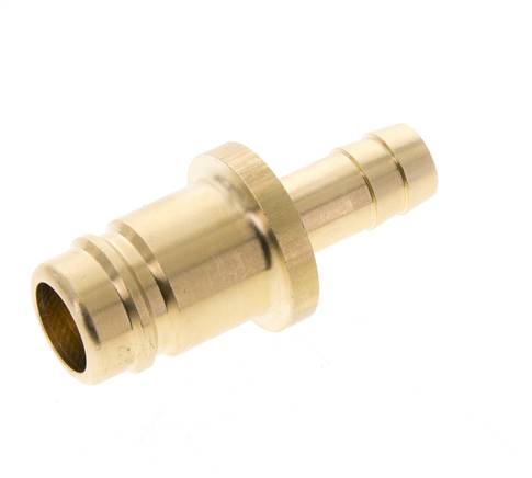 Messing DN 15 Luftkupplungsstecker 13 mm Schlauchpfeiler