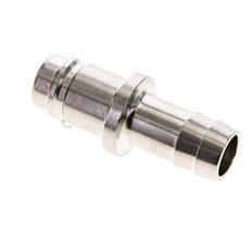 Nickel-plated Brass DN 15 Air Coupling Plug 19 mm Hose Pillar