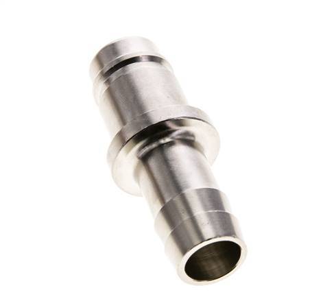 Nickel-plated Brass DN 15 Air Coupling Plug 19 mm Hose Pillar