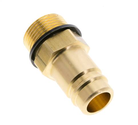 Messing DN 15 Luftkupplungsstecker G 3/4 Zoll Außengewinde