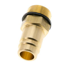 Messing DN 15 Luftkupplungsstecker G 3/4 Zoll Außengewinde