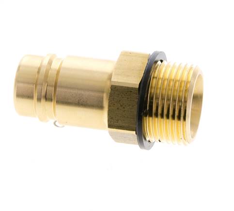 Messing DN 15 Luftkupplungsstecker G 3/4 Zoll Außengewinde
