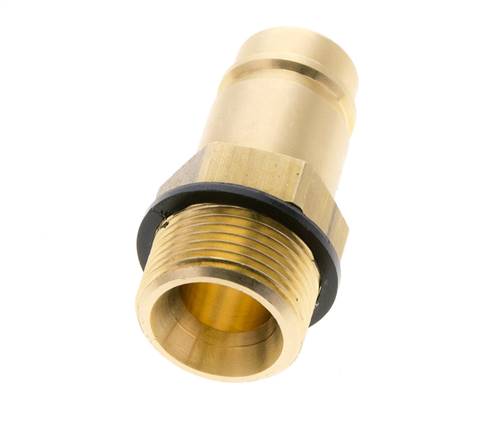 Messing DN 15 Luftkupplungsstecker G 3/4 Zoll Außengewinde