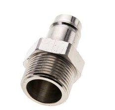 Nickel-plated Brass DN 15 Air Coupling Plug G 1 inch Male