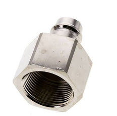 Nickel-plated Brass DN 19 Air Coupling Plug G 1 1/4 inch Female