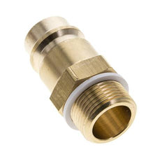 Messing DN 19 Luftkupplungsstecker G 3/4 Zoll Außengewinde