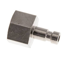 Nickel-plated Brass DN 2.7 (Micro) Air Coupling Plug G 1/8 inch Female [2 Pieces]