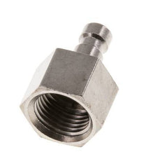 Nickel-plated Brass DN 2.7 (Micro) Air Coupling Plug G 1/8 inch Female [2 Pieces]