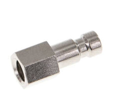 Nickel-plated Brass DN 2.7 (Micro) Air Coupling Plug M5 Female [2 Pieces]
