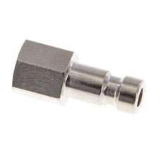 Nickel-plated Brass DN 2.7 (Micro) Air Coupling Plug M5 Female [2 Pieces]