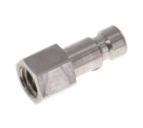 Stainless Steel 316L DN 2.7 (Micro) Air Coupling Plug M5 Female