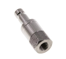 Edelstahl 316L DN 2,7 (Micro) Luftkupplungsstopfen G 1/8 Zoll Innengewinde Doppelabsperrung