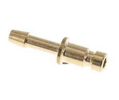 Brass DN 2.7 (Micro) Air Coupling Plug 3 mm Hose Pillar [10 Pieces]