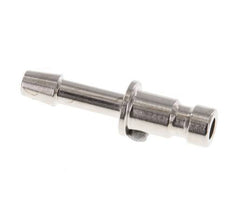 Nickel-plated Brass DN 2.7 (Micro) Air Coupling Plug 3 mm Hose Pillar [10 Pieces]