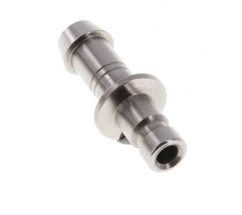 Stainless steel DN 2.7 (Micro) Air Coupling Plug 5 mm Hose Pillar