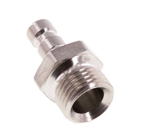 Stainless Steel 316L DN 2.7 (Micro) Air Coupling Plug G 1/8 inch Male