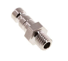 Stainless Steel 316L DN 2.7 (Micro) Air Coupling Plug M5 Male