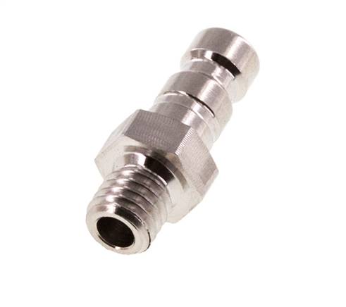 Edelstahl 316L DN 2,7 (Micro) Luftkupplungsstecker M5 männlich