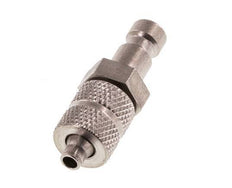 Stainless steel DN 2.7 (Micro) Air Coupling Plug 3x4.3 mm Union Nut