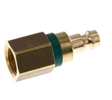 Brass DN 5 Green Air Coupling Plug G 1/4 inch Female