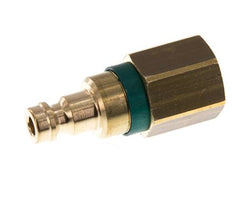 Messing DN 5 grün Luftkupplungsstecker G 1/4 Zoll weiblich