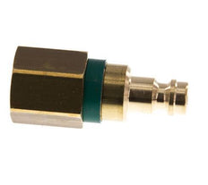 Brass DN 5 Green Air Coupling Plug G 1/4 inch Female