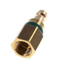 Messing DN 5 grün Luftkupplungsstecker G 1/4 Zoll weiblich