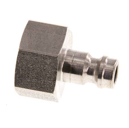 Stainless Steel 316L DN 5 Air Coupling Plug G 3/8 inch Female