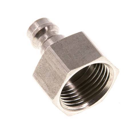 Stainless Steel 316L DN 5 Air Coupling Plug G 3/8 inch Female