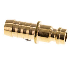 Brass DN 5 Air Coupling Plug 8 mm Hose Pillar [5 Pieces]