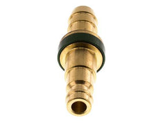Messing DN 5 grün-kodierter Luftkupplungsstecker 9 mm Schlauchpfeiler